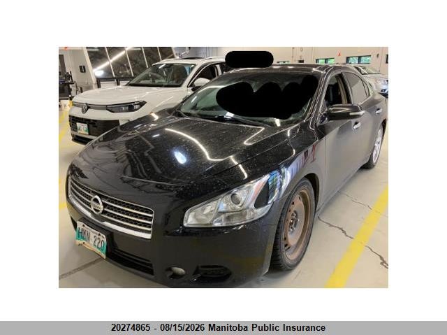 Vin: 1n4aa5ap4bc860193, lot: 10285849, nissan maxima 3.5 sv 20111
