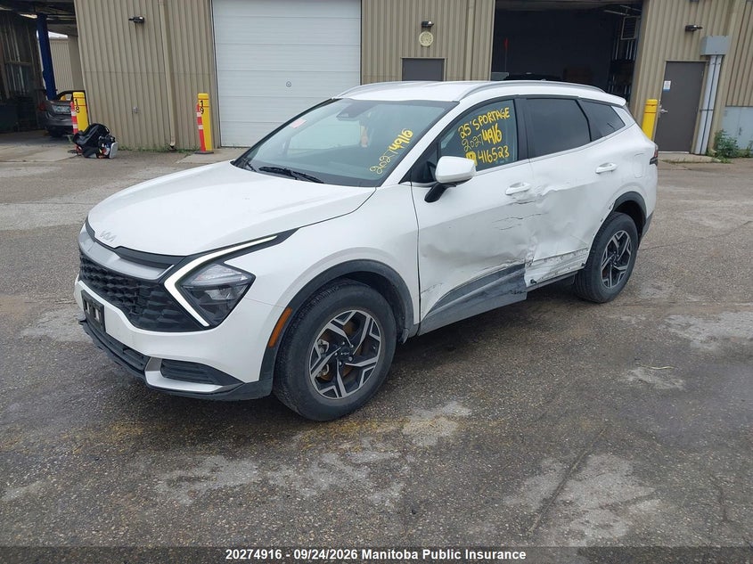 Vin: kndpucdfxs7416523, lot: 10285900, kia sportage lx 20252