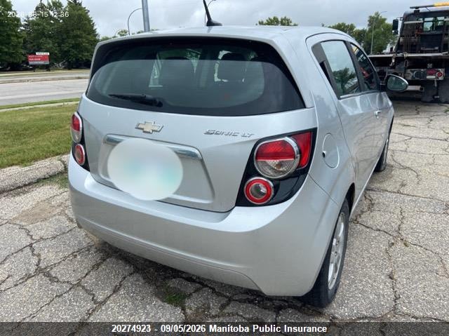 Vin: 1g1jc6eh5d4206158, lot: 10285907, chevrolet sonic lt 20134