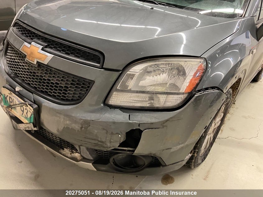 2012 Chevrolet Orlando, Front, IAAI, VIN KL77P2EM0CK599604 — photo 2