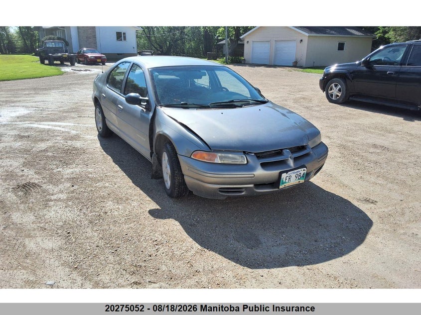 1998 Dodge Stratus, Front, IAAI, VIN 1B3EJ46X2WN208649