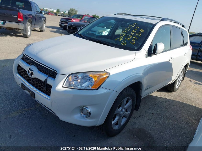 2012 Toyota RAV 4, Град, IAAI, VIN 2T3DF4DV7CW225867 — фото 2