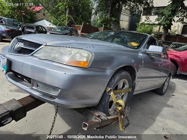 2002 Acura 3.2 Tl Type S, Hail, IAAI, VIN 19UUA56872A801399 — photo 2