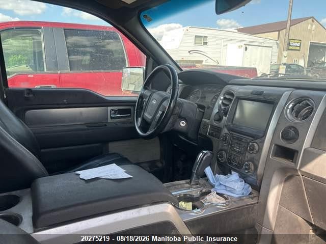 2013 FORD F150 FX4 SUPERCREW PICKUP 5.0L V8 FI DOHC 32V NF4