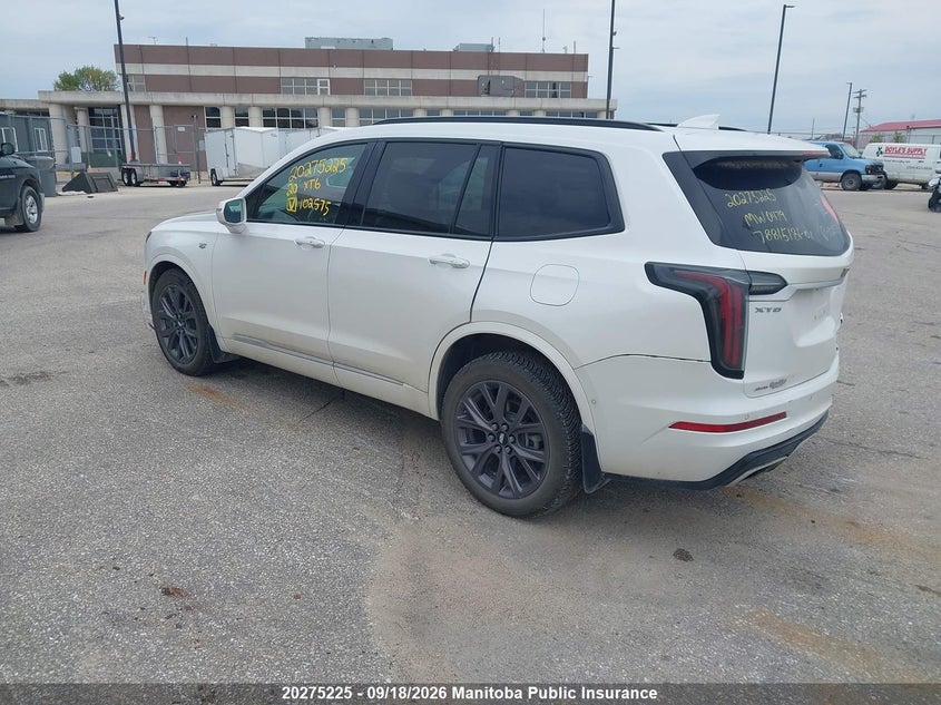 Vin: 1gykpgrs6lz102575, lot: 10286209, cadillac xt6 null 20203