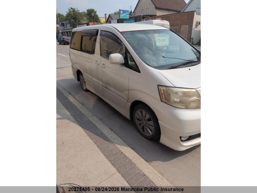 2004 TOYOTA ALPHARD N/A N/A