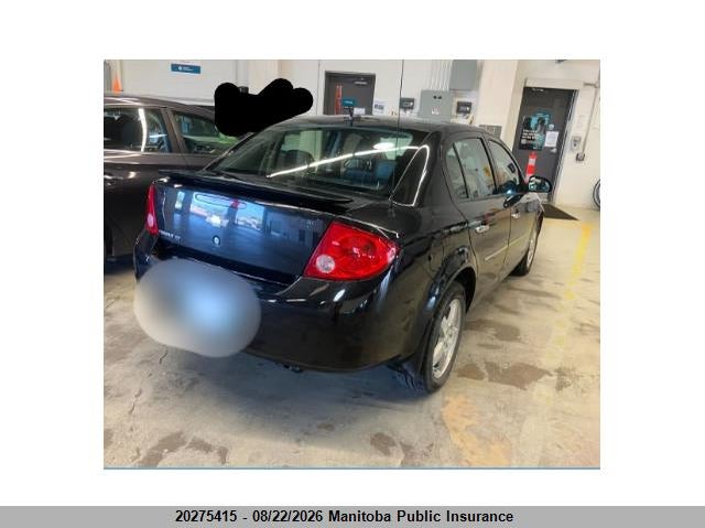 Vin: 1g1af5f5xa7200548, lot: 10286399, chevrolet cobalt lt 20101
