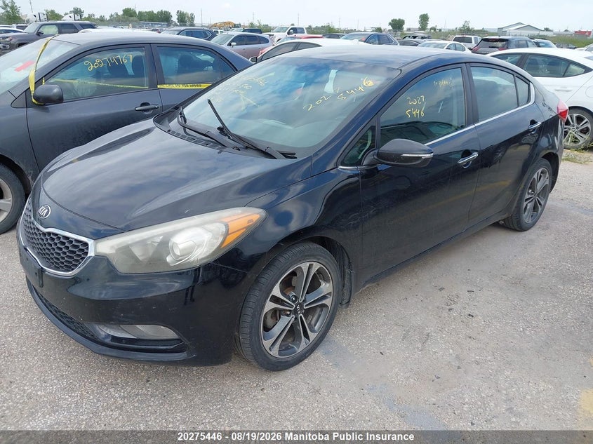 2014 Kia Forte, Град, IAAI, VIN KNAFX4A89E5247560 — фото 2