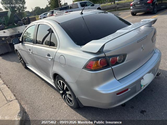 2012 MITSUBISHI LANCER SEDAN 2.4L I4 FI DOHC 16V NF4