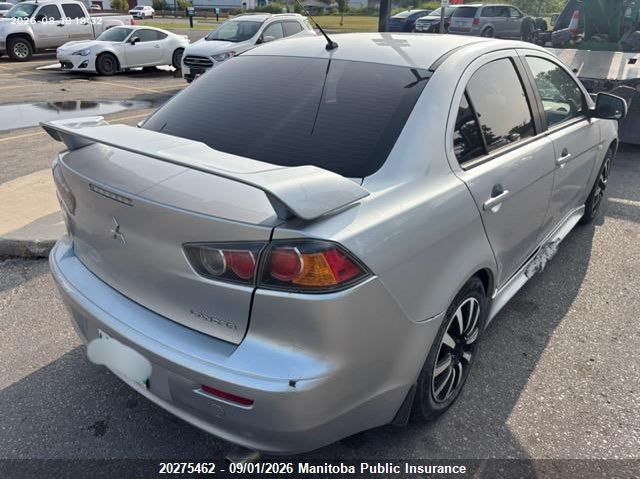 2012 MITSUBISHI LANCER SEDAN 2.4L I4 FI DOHC 16V NF4