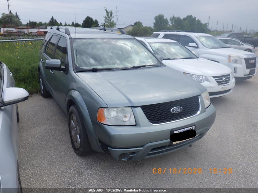 2005 Ford Freestyle Limited, Hail, IAAI, VIN 1FMDK06125GA18151