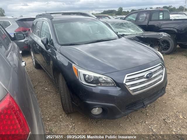 Vin: 4s4bscdc3f3315211, lot: 10286635, subaru outback 2.5i touring 2015 img_1