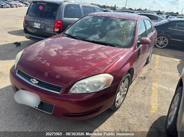 2010 Chevrolet Impala, Град, IAAI, VIN 2G1WB5EK3A1171528 — фото 2