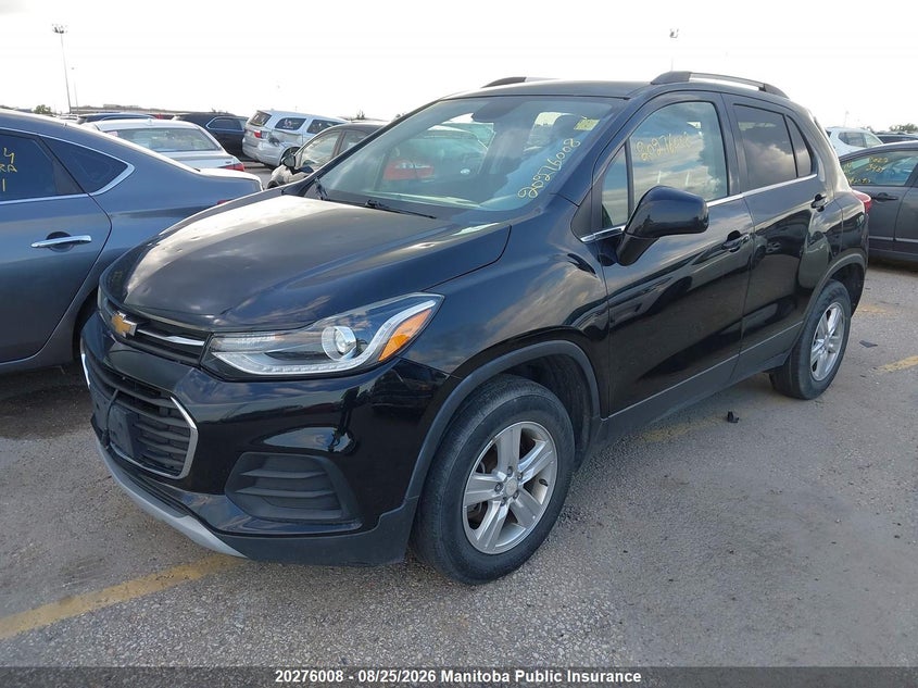 2017 Chevrolet Trax, Град, IAAI, VIN 3GNCJPSB5HL252172 — фото 2