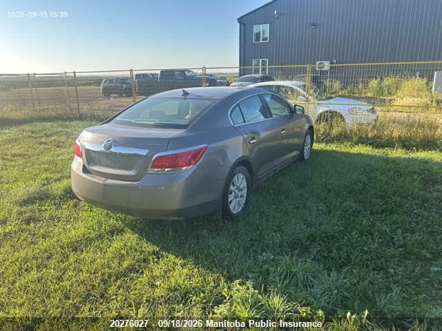Vin: 1g4gj5eg0af116887, lot: 10287011, buick lacrosse cx v6 null 20104