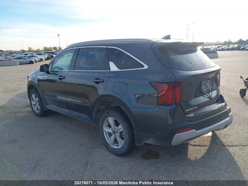 Vin: 5xyrgdjc3rg304286, lot: 10287055, kia sorento lx 20243