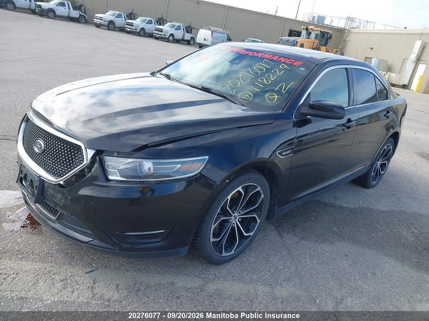 Vin: 1fahp2kt5gg118229, lot: 10287061, ford taurus sho 20162