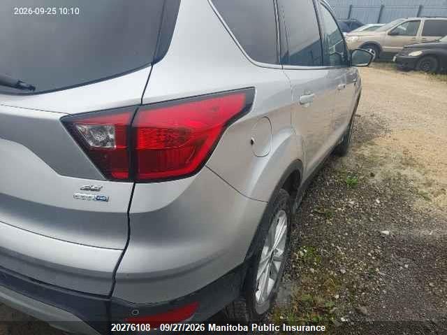 Vin: 1fmcu9gd7kub40634, lot: 10287092, ford escape se 20194