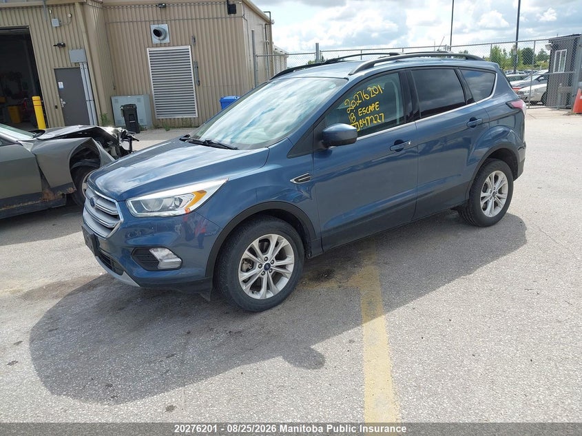 2018 Ford Escape, Град, IAAI, VIN 1FMCU9H96JUB47227 — фото 2