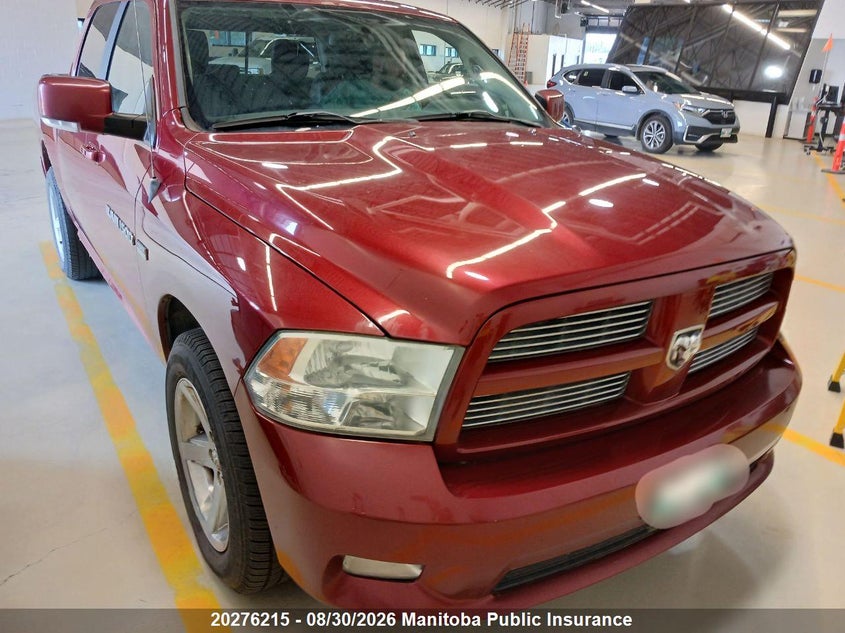 2011 DODGE RAM 1500 ST CREW CAB PICKUP 5.7L V8 FI OHV 16V NF2
