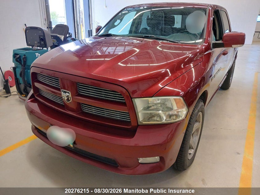 2011 DODGE RAM 1500 ST CREW CAB PICKUP 5.7L V8 FI OHV 16V NF2
