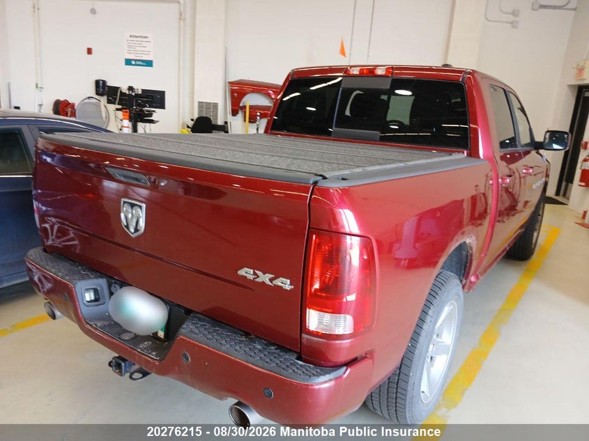 2011 DODGE RAM 1500 ST CREW CAB PICKUP 5.7L V8 FI OHV 16V NF2