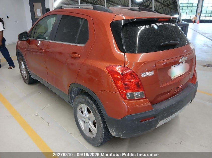 Vin: 3gncjrsb1fl142776, lot: 10287294, chevrolet trax lt 20153