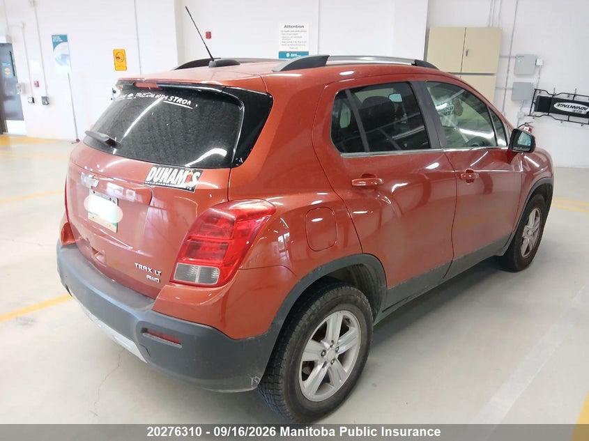 Vin: 3gncjrsb1fl142776, lot: 10287294, chevrolet trax lt 20154
