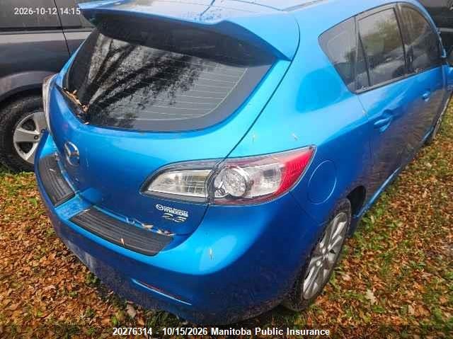 Vin: jm1bl1h53a1194203, lot: 10287298, mazda 3 mazda sport gt 20104