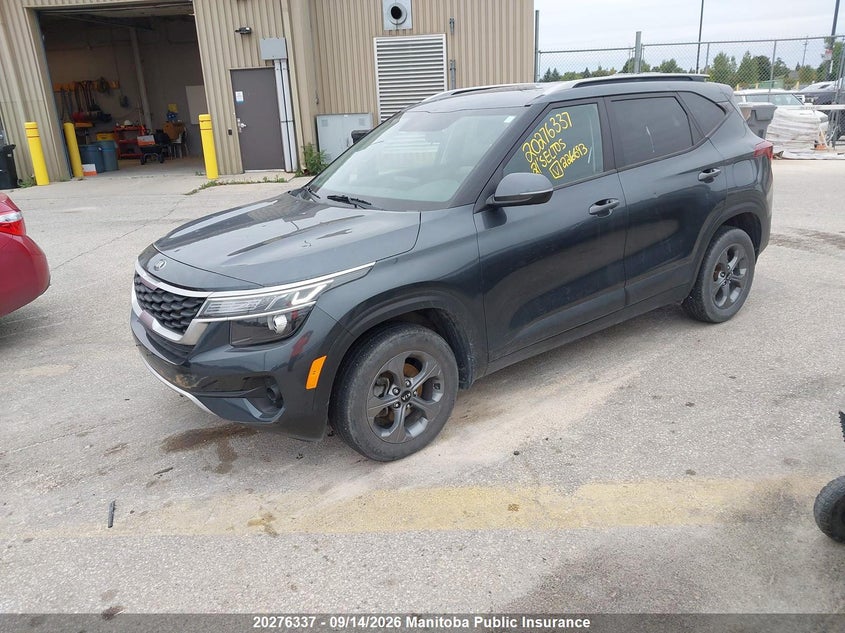 Vin: kndep2aaxm7226693, lot: 10287321, kia seltos lx 20212