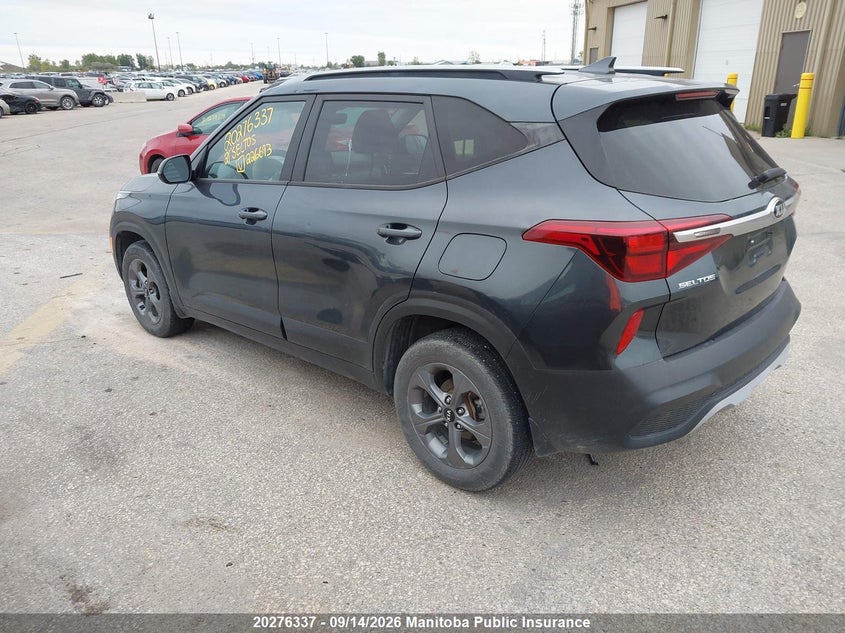 Vin: kndep2aaxm7226693, lot: 10287321, kia seltos lx 20213