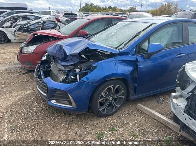 Vin: 1g1be5sm1k7105091, lot: 10287356, chevrolet cruze lt turbo 20192