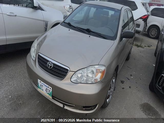 2006 Toyota Corolla, Hail, IAAI, VIN 2T1BR32EX6C679220 — photo 2
