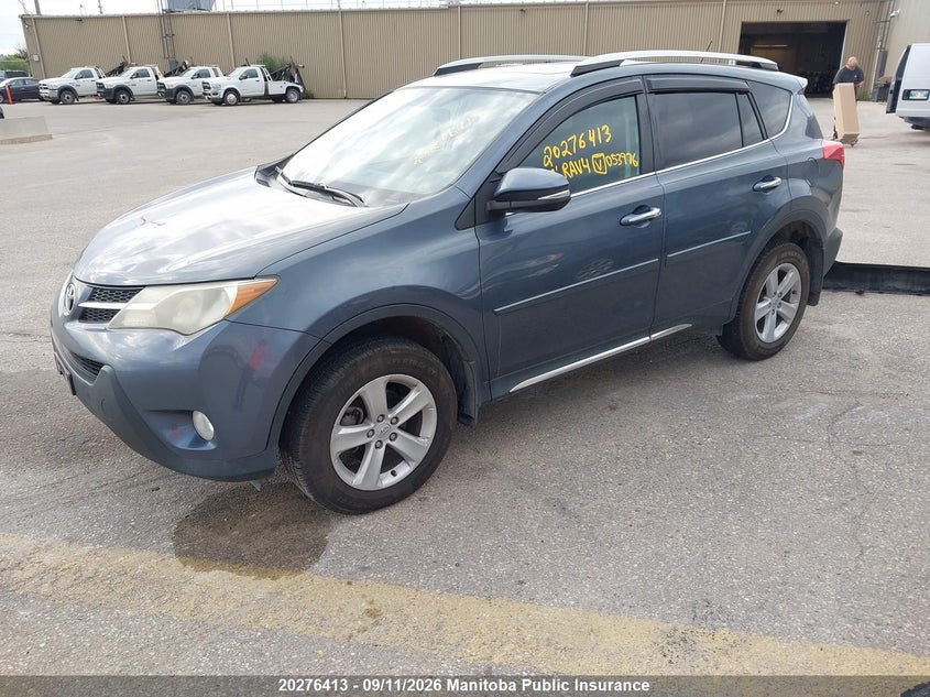 2013 Toyota RAV 4, Hail, IAAI, VIN 2T3RFREV2DW053976 — photo 2