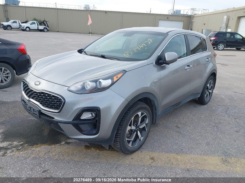 Vin: kndpmcac6l7794477, lot: 10287473, kia sportage lx 20202