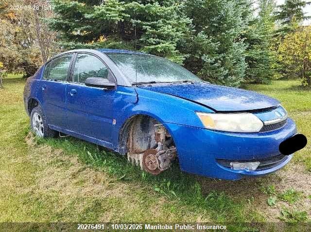 2003 Saturn Ion, Right Side, IAAI, VIN 1G8AL52F33Z204067