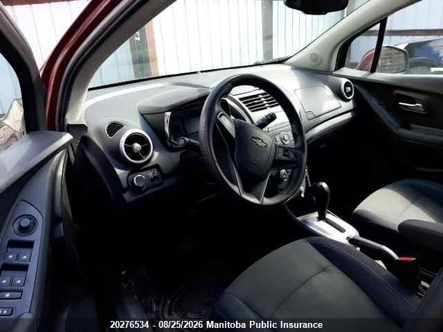 2015 CHEVROLET TRAX SPORT UTILITY VEHICLE 1.4L I4 FI DOHC 16V NF4