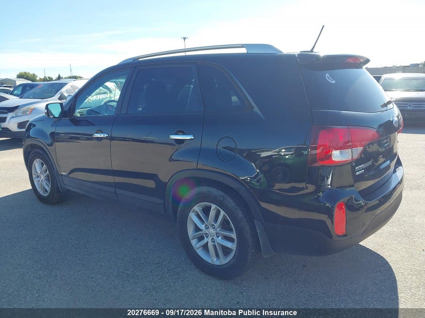 Vin: 5xyktca66fg597131, lot: 10287653, kia sorento lx 20153