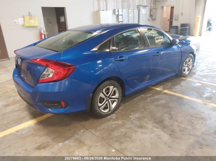 Vin: 2hgfc2f55hh007650, lot: 10287677, honda civic lx 20174