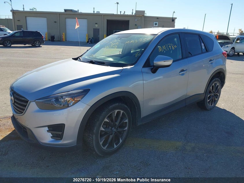 Vin: jm3ke4dy3g0644949, lot: 10287704, mazda cx-5 gt 20162