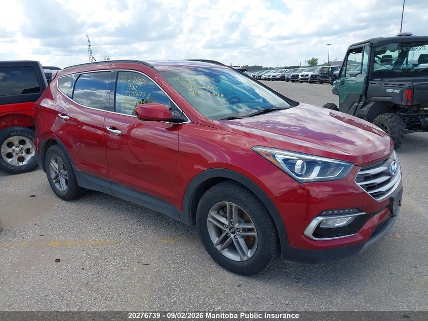 Vin: 5xyztdlb7jg557678, lot: 10287723, hyundai santa fe sport 2018 img_1