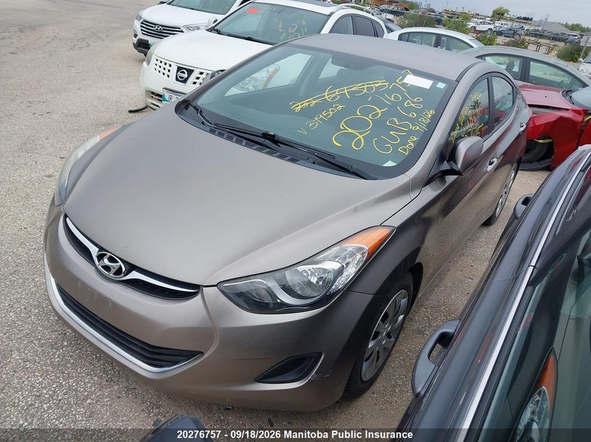 Vin: 5npdh4ae4dh399502, lot: 10287741, hyundai elantra gl 20132