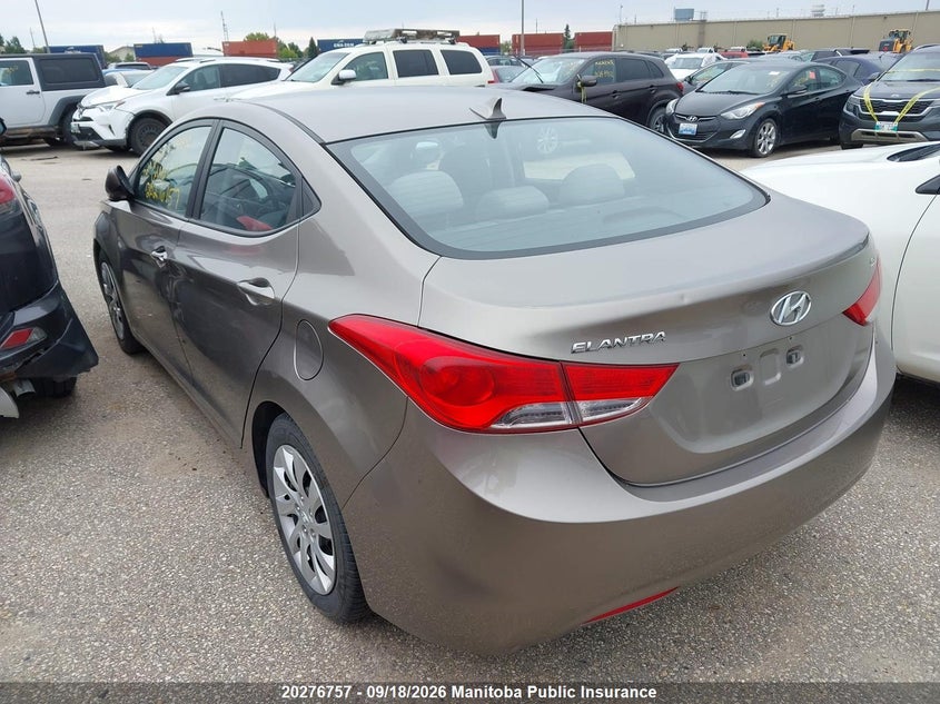 Vin: 5npdh4ae4dh399502, lot: 10287741, hyundai elantra gl 20133
