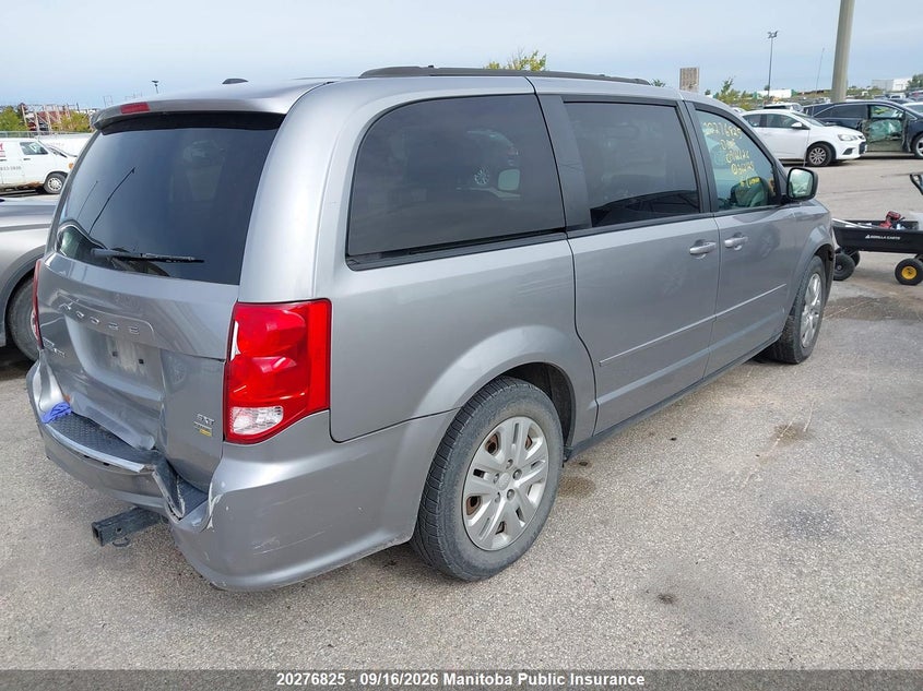 Vin: 2c4rdgbgxgr362125, lot: 10287809, dodge grand caravan sxt 20164