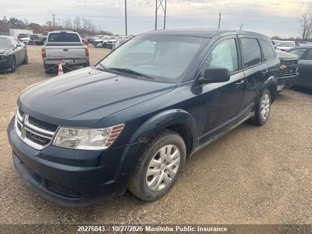 Vin: 3c4pdcab4et213774, lot: 10287827, dodge journey cvp 20142