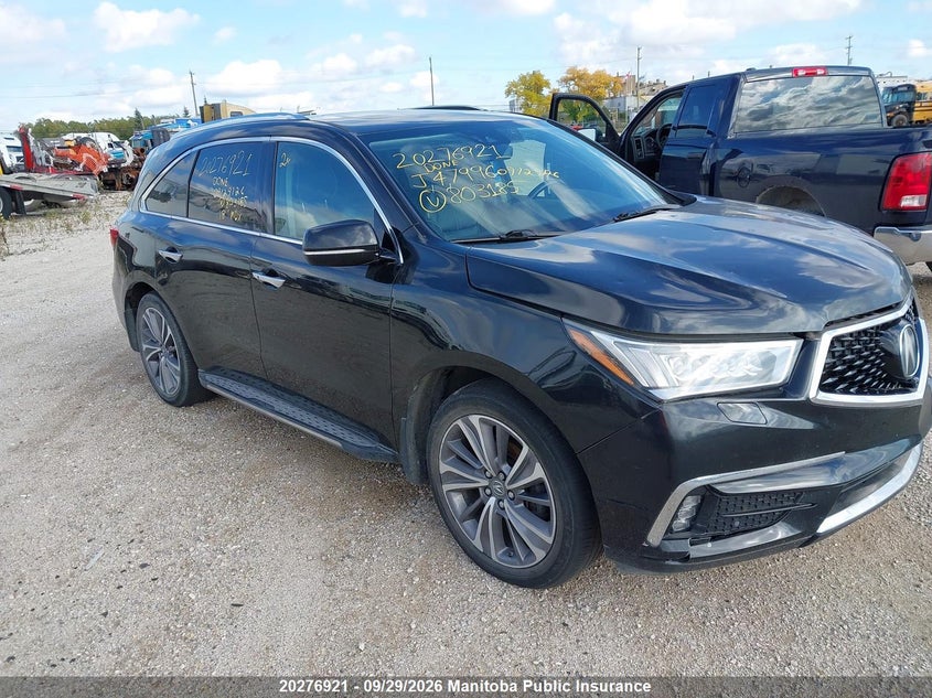 Vin: 5j8yd4h85jl803185, lot: 10287905, acura mdx 2018 img_1