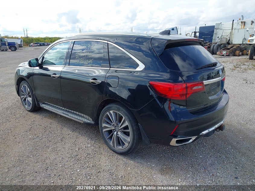 Vin: 5j8yd4h85jl803185, lot: 10287905, acura mdx 20183