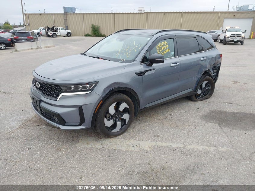 Vin: 5xyrhdlf1mg040224, lot: 10287920, kia sorento ex turbo 20212
