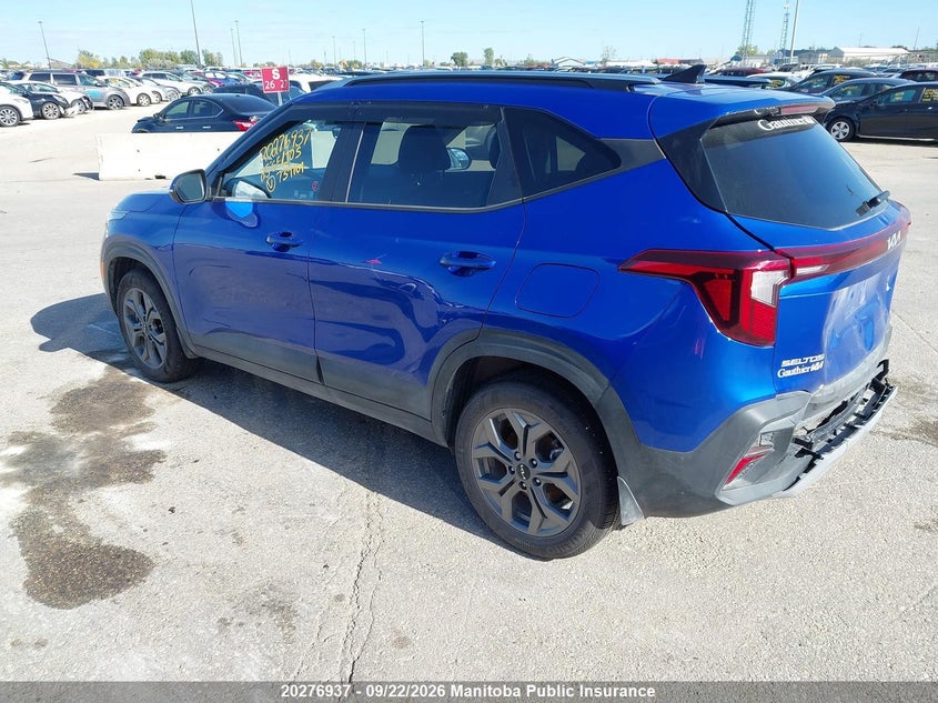 Vin: kndepcaa0s7739101, lot: 10287921, kia seltos lx 20253