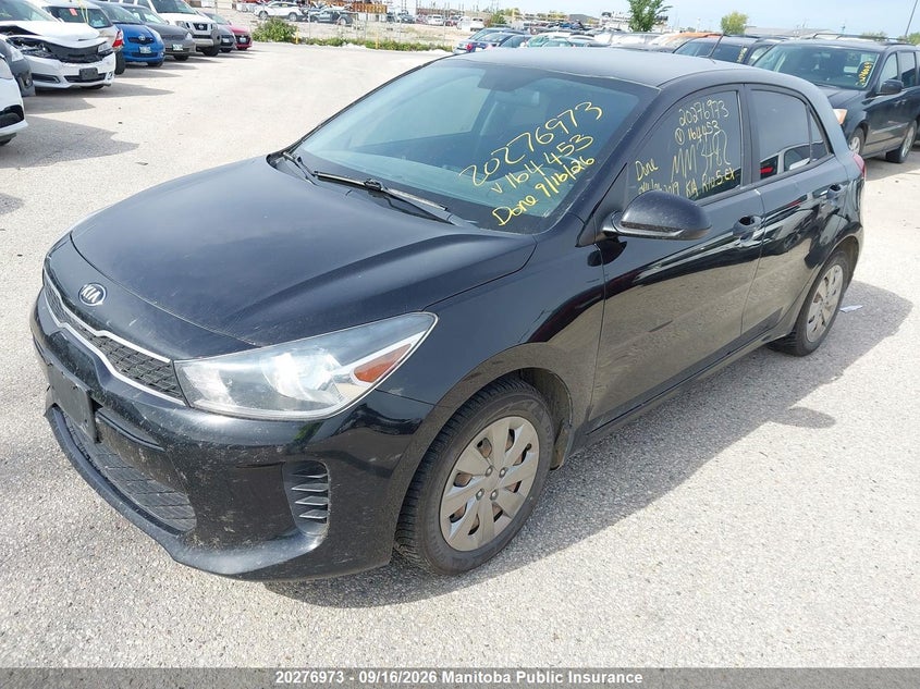 Vin: 3kpa25ab2ke164453, lot: 10287957, kia rio5 ex 20192